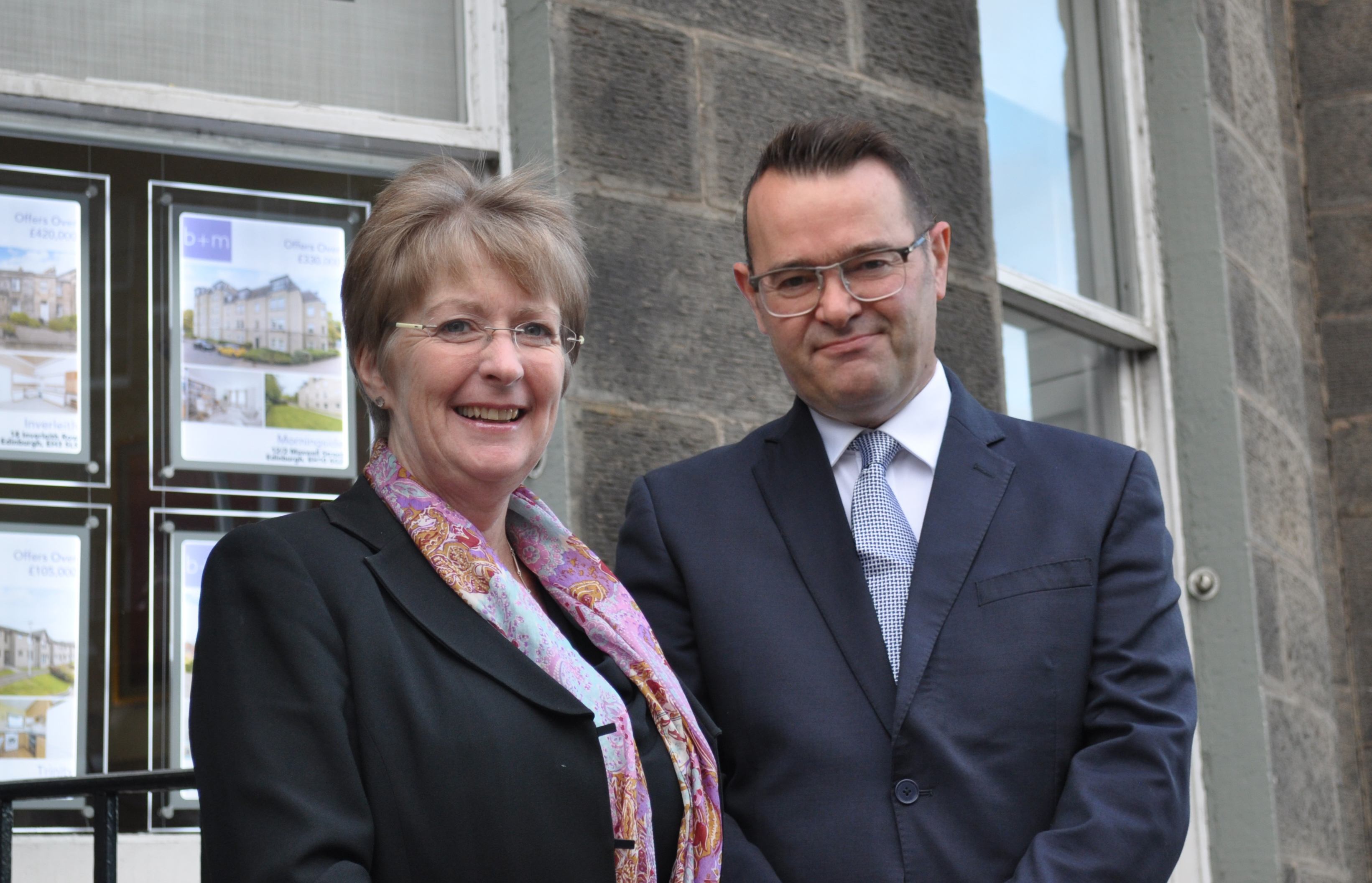 Elaine Motion and Alastair Milne